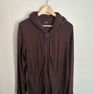 Eileen Fisher Chocolate Brown Hoodie